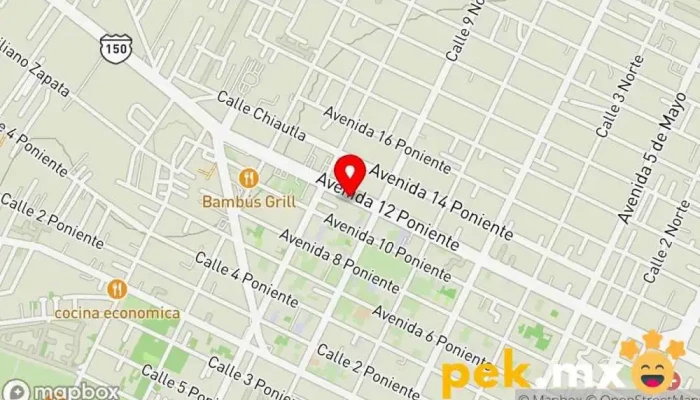 mapa de Cerrajeria D'Jaz Cerrajero en Cholula de Rivadavia