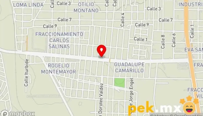mapa de cerrajería el danny Cerrajero en Monclova