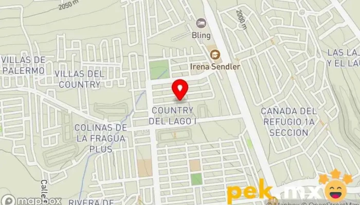 mapa de Cerrajeria El Guero Cerrajero en León de los Aldama