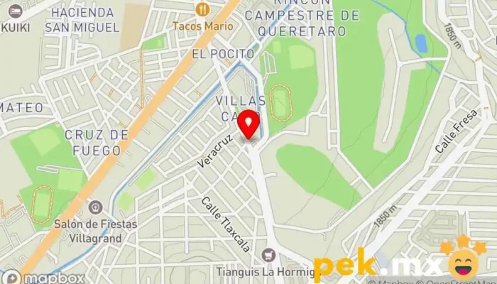mapa de Cerrajería El Mayab | Suc. Candiles | Cerrajeros a Domicilio Cerrajero en San José de los Olvera