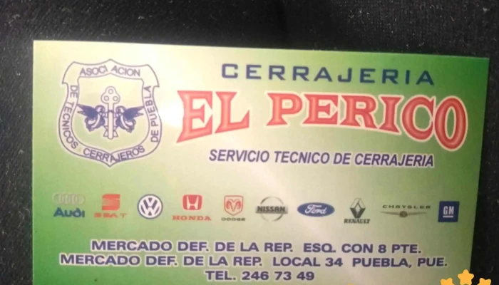 Cerrajeria El Perico Del Propietario - Heroica Puebla de Zaragoza
