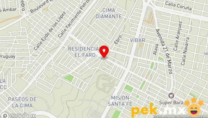 mapa de Cerrajería 