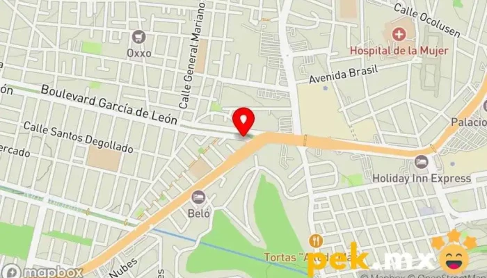 mapa de Cerrajería El Tío Cerrajero en Morelia