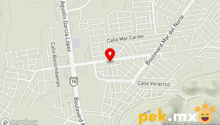 mapa de CERRAJERÍA EL VIGIA Cerrajero en Guaymas