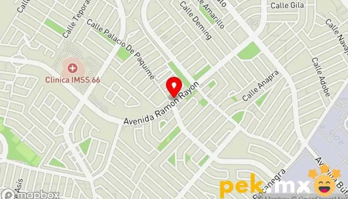 mapa de Cerrajeria Elegua Cerrajero en Juárez