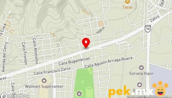 mapa de Cerrajería en Uruapan MIKE Cerrajero en Uruapan