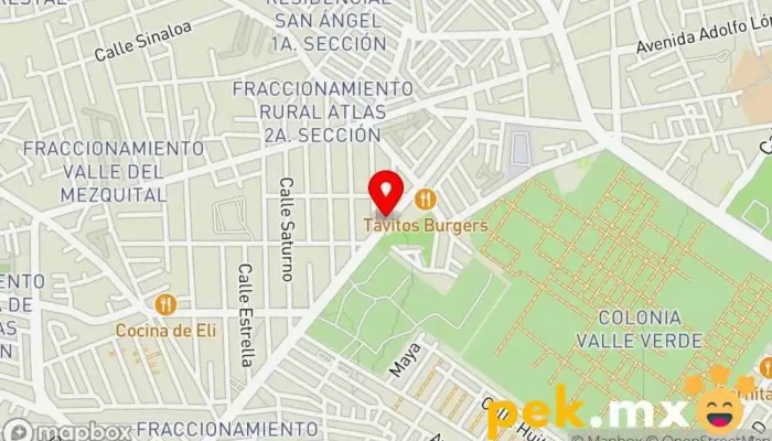mapa de Cerrajeria express Cerrajero en San Luis Potosí