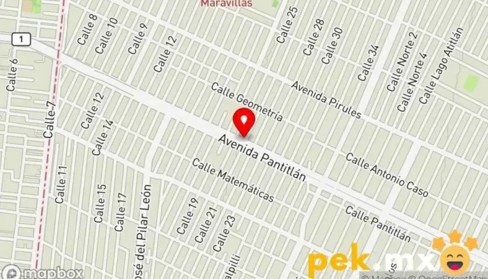 mapa de Cerrajeria Fabian Sa De Cv Cerrajero en Cdad. Nezahualcóyotl