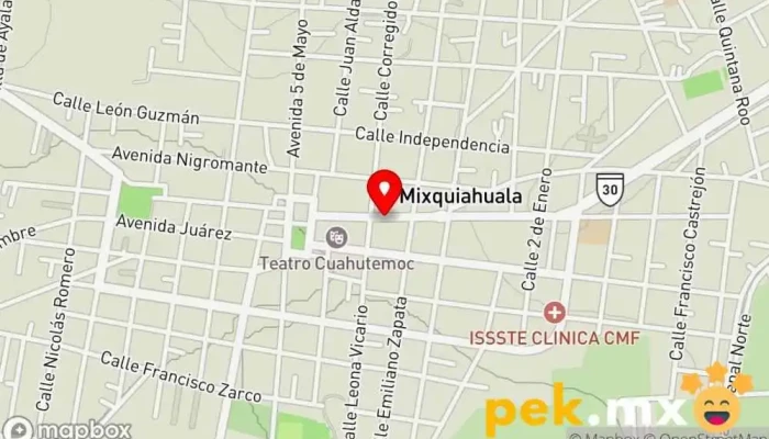 mapa de Cerrajeria Garcia Cerrajero en Mixquiahuala