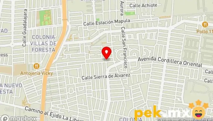 mapa de Cerrajería Garcia Cerrajero en Soledad de Graciano Sánchez