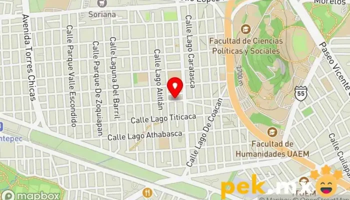 mapa de Cerrajería González Cerrajero en Toluca de Lerdo