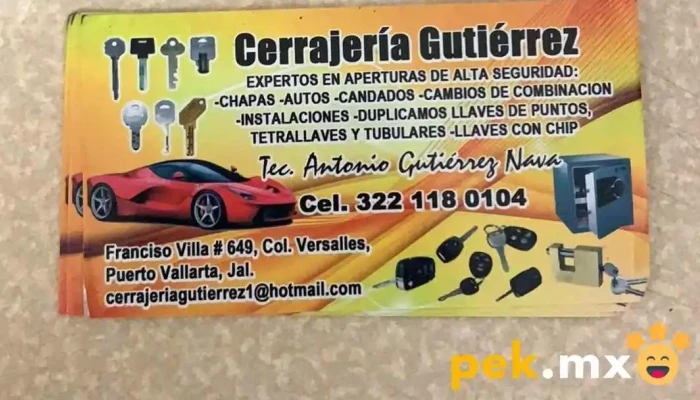 Cerrajeria Gutierrez -  Donde - Puerto Vallarta
