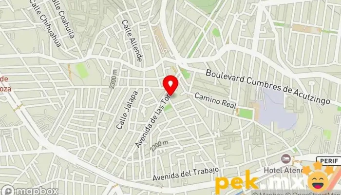 mapa de Cerrajeria Houdini Cerrajero en Tlalnepantla