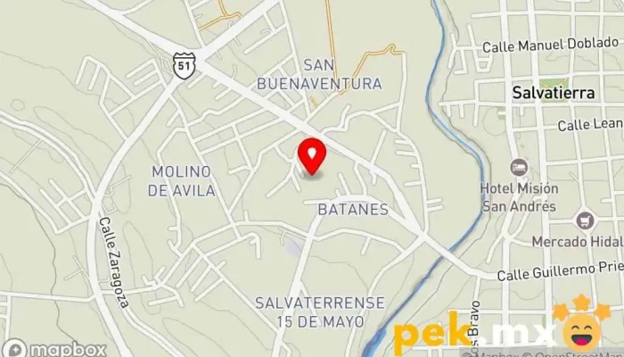 mapa de Cerrajería Invierno Cerrajero en Salvatierra