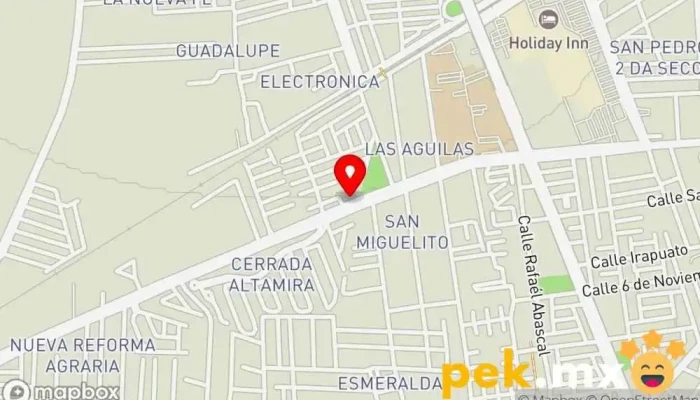 mapa de Cerrajería Irapuato 24-7 Taller de reparación de automóviles, Cerrajero en Irapuato