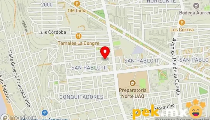 mapa de Cerrajería 