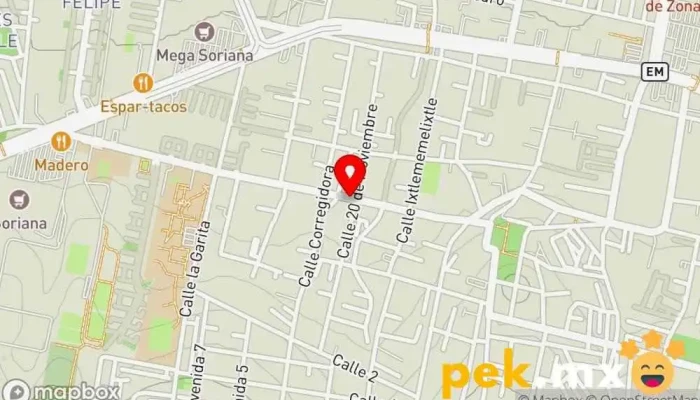 mapa de Cerrajeria Jony Cerrajero en San Francisco Coacalco