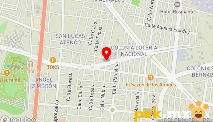 mapa de Cerrajería-Key Solutions Cerrajero en Azcapotzalco, Ciudad de México