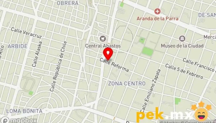 mapa de Cerrajeria la Llave de Oro Cerrajero en León de los Aldama