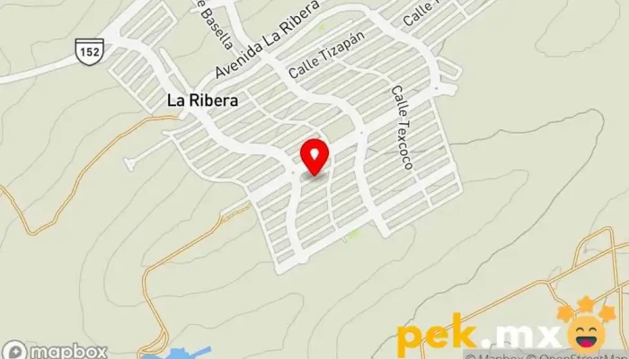 mapa de Cerrajería la Ribera Cerrajero en Aguascalientes