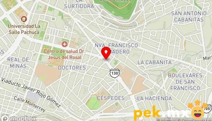 mapa de Cerrajeria 