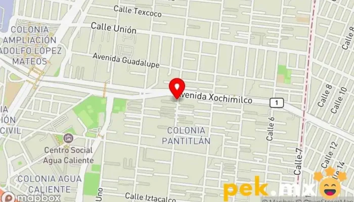 mapa de CERRAJERIA Cerrajero en Iztacalco, Ciudad de México