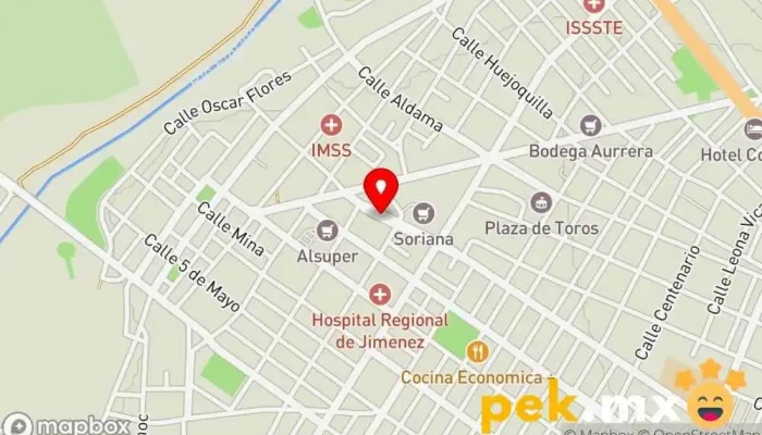 mapa de Cerrajeria Maquez Cerrajero en José Mariano Jiménez
