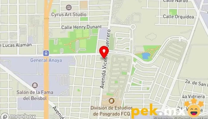 mapa de CERRAJERIA MARIN Cerrajero en Monterrey