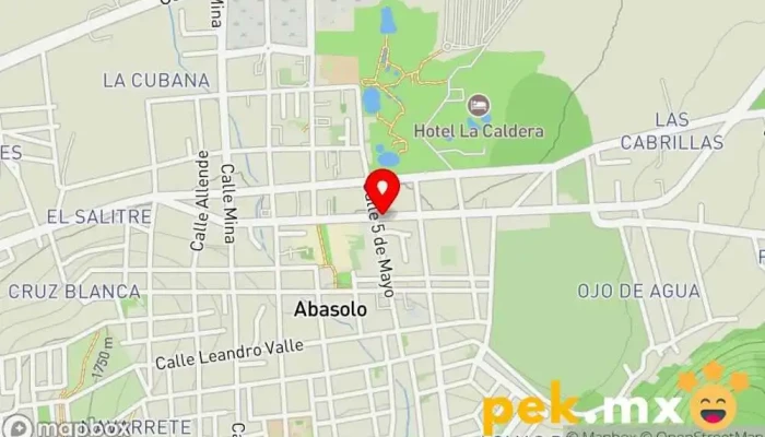 mapa de CERRAJERIA MARTINEZ  en Abasolo