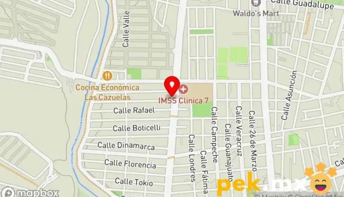 mapa de CERRAJERIA MASTER Cerrajero en Aguascalientes