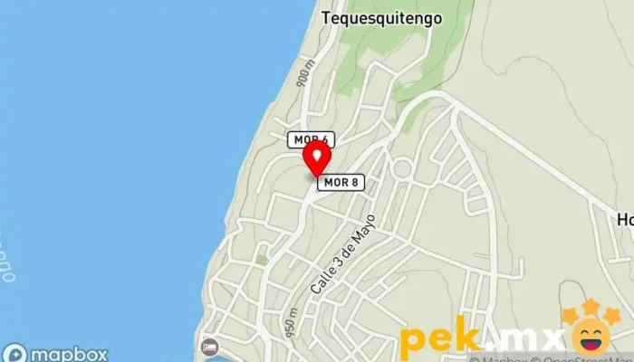 mapa de Cerrajería Migglass Cerrajero en Tequesquitengo