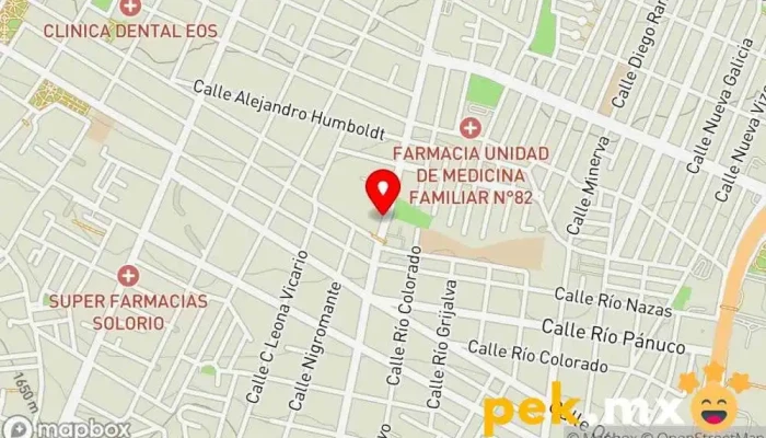 mapa de Cerrajeria Moderna Cerrajero en Saltillo