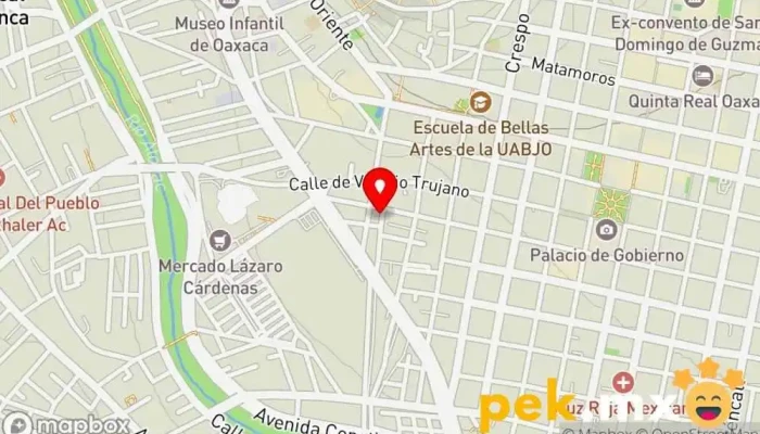 mapa de Cerrajería Nobel  en Oaxaca de Juárez