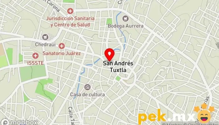 mapa de cerrajeria pereyra Servicio de duplicación de llaves en San Andrés Tuxtla