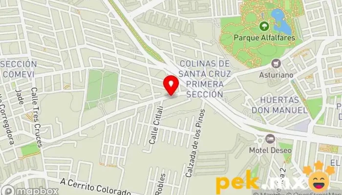 mapa de Cerrajería Pipiolo Cerrajero en Santiago de Querétaro