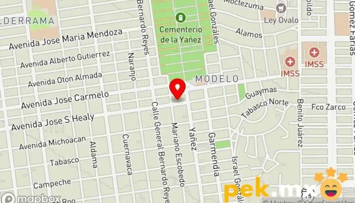 mapa de CERRAJERIA PITIC Cerrajero en Hermosillo