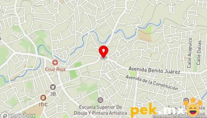 mapa de Cerrajeria Profesional Nicolás Romero Cerrajero en Cdad. Nicolás Romero