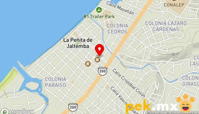 mapa de Cerrajeria Ramirez 30 Años De Experiencia Cerrajero en La Peñita de Jaltemba