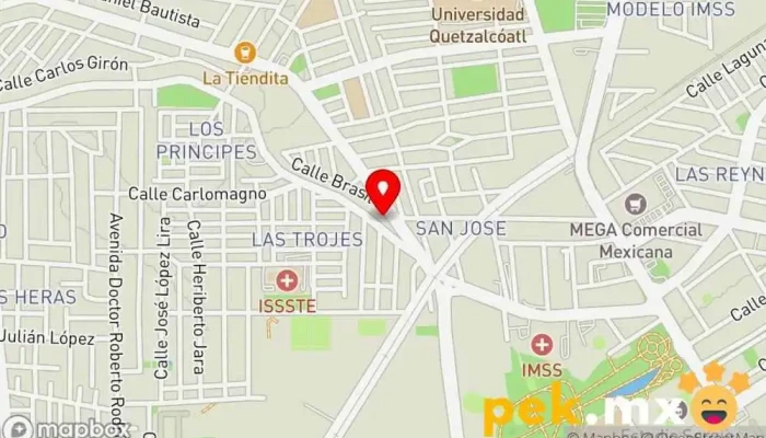 mapa de Cerrajería Reforma Cerrajero en Irapuato