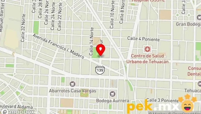 mapa de Cerrajeria Santiago Taller de reparación de automóviles, Cerrajero en Mexico