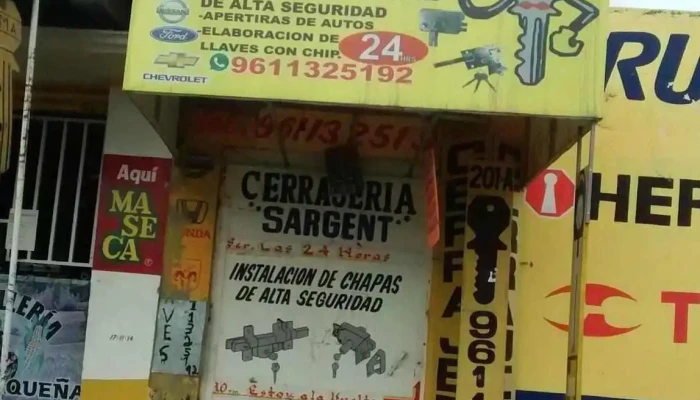Cerrajeria Sargent Exterior - Tuxtla Gutiérrez