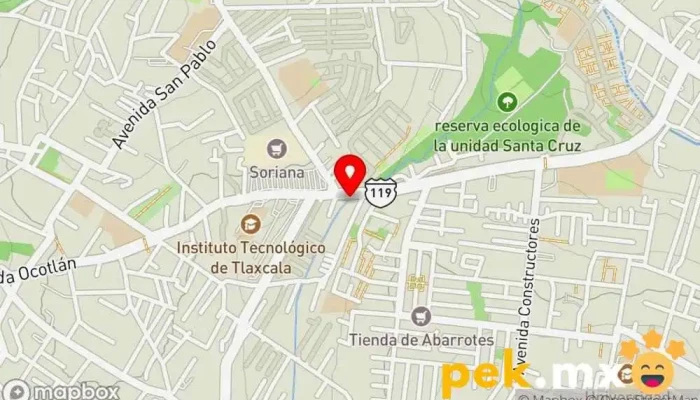 mapa de Cerrajeria Servi-Lock Cerrajero en Tlaxcala de Xicohténcatl