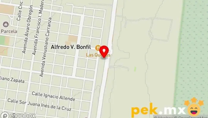 mapa de Cerrajería SOS Cerrajero en Cancún