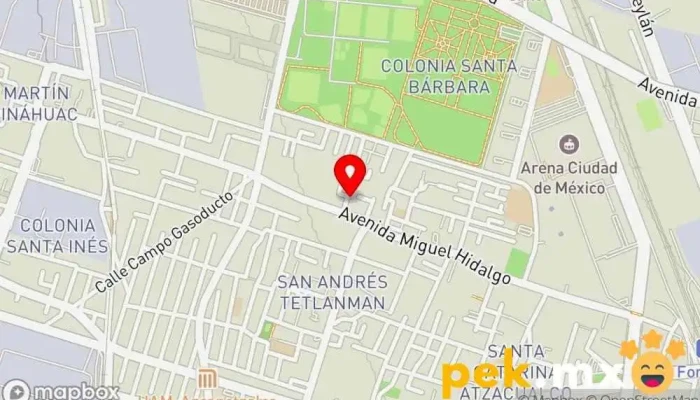 mapa de Cerrajeria Tanya Cerrajero en Azcapotzalco, Ciudad de México