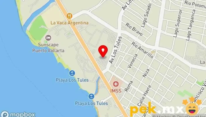 mapa de Cerrajería Tekno Keys Cerrajero en Puerto Vallarta