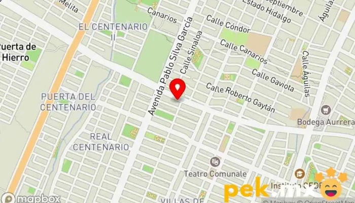 mapa de Cerrajeria TJ Cerrajero en Cdad. de Villa de Álvarez