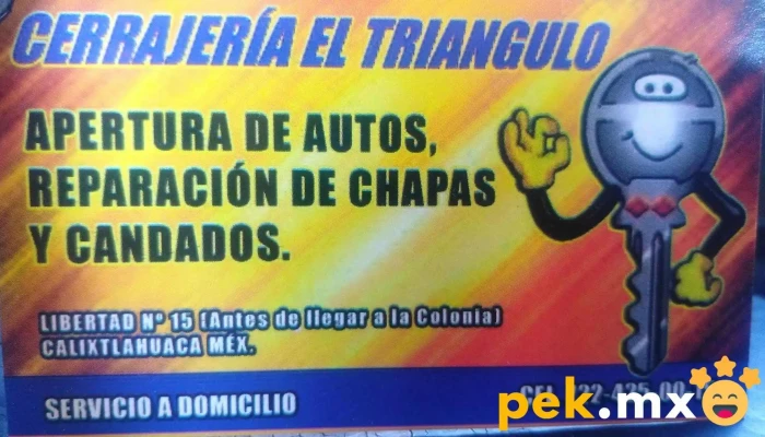 Cerrajeria Triangulo -  Del Propietario - Calixtlahuaca