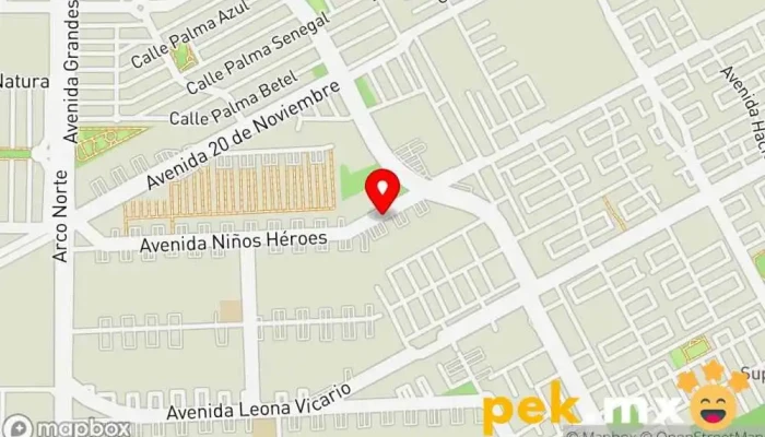 mapa de CERRAJERIA VILLAS OTOCH PARAISO DON AMADO Cerrajero en Cancún