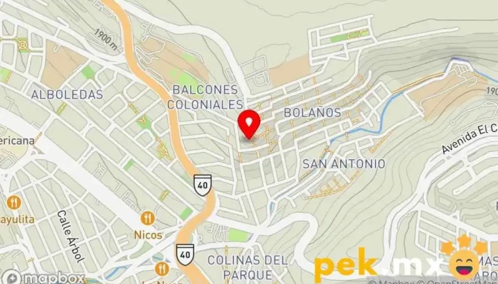 mapa de Cerrajeria wk Cerrajero en Santiago de Querétaro