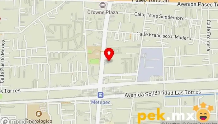 mapa de Cerrajería Xinantecatl Cerrajero a Domicilio Llaves y Controles para Autos Cerrajero en San Jerónimo Chicahualco